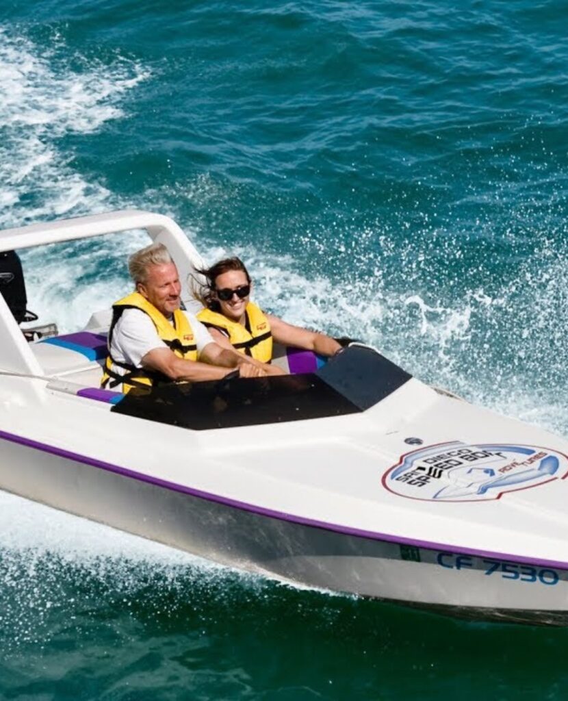 Speed Boat Riding in Munnar