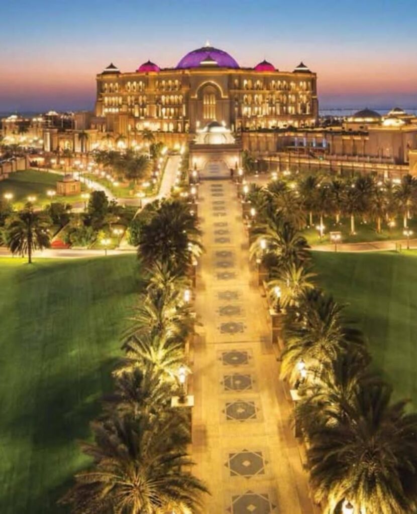 iconic Emirates Palace dubai