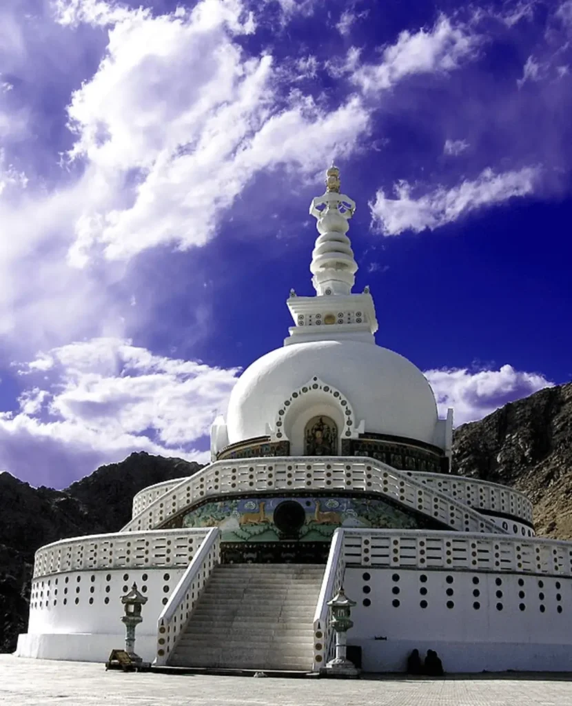 Shanti Stupa and Leh Ladakh (1)