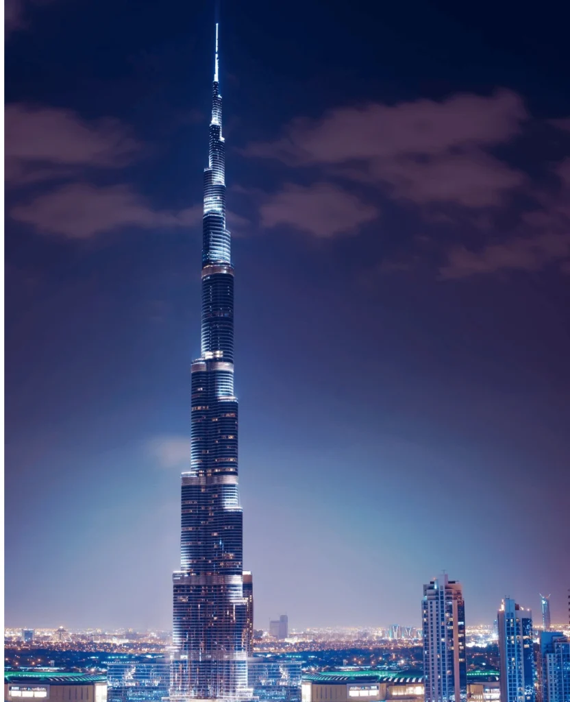 Burj Khalifa at the top 124th floor